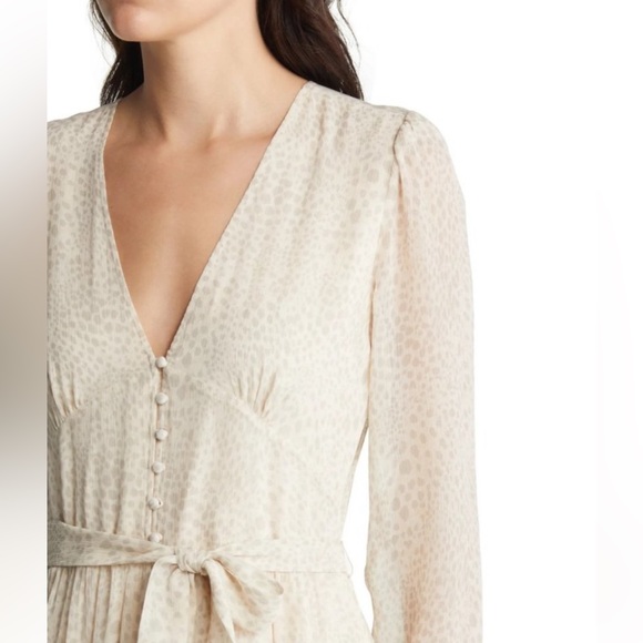 NWOT Paige Silk Mini Dress Size Medium - Picture 2 of 13